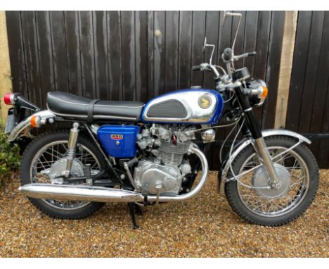 1968 Honda CB450 K1 Frame no. CB450 3004651 Engine no. CB450E 30047141968 Honda CB450Registration no. FND 413FFrame no. CB450