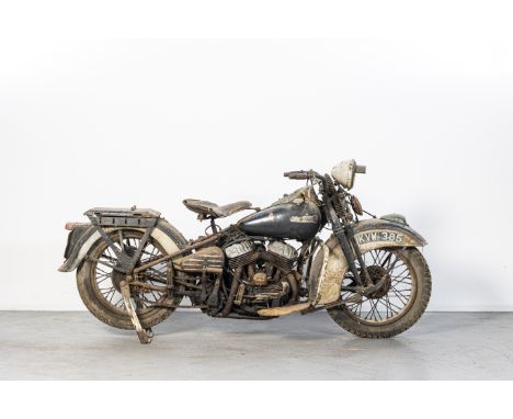 Property of a deceased's estate,c.1942  Harley-Davidson  750cc WLC ProjectRegistration no. not registered (see text)Engine no