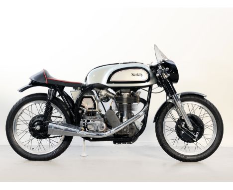 1960  Norton 500cc Model 30 Manx Racing MotorcycleFrame no. R10M 86401Engine no. none•Engine built by Ray Petty•Entered by Be