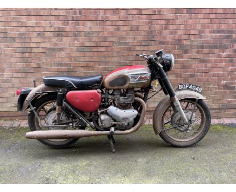 1964 Matchless 646cc Monarch G12CSRRegistration no. BGF 404BFrame no. A85802Engine no. G12CSR/x9843The Matchless G12CSR sport
