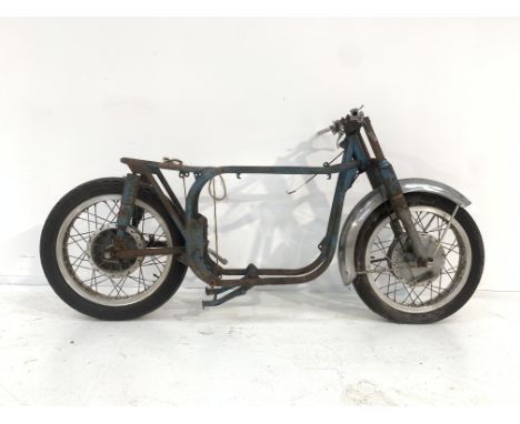 c.1957 Norton Dominator 99 projectRegistration no. 53 AMAFrame no. M14 72749Engine no. 20033 E1In 1955 Norton updated their '