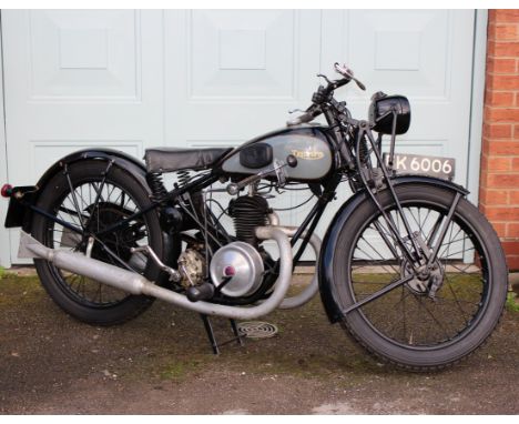 1934 Triumph 148cc Model XV/1Registration no. FK 6006Frame no. 2678Engine no. 6551First registered on 9th March 1934, this ra