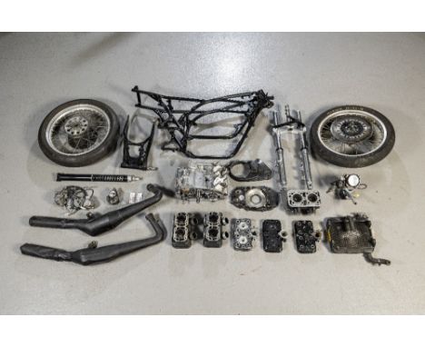 c.1976 Yamaha TZ350D ProjectFrame no. 383-993305Engine no. R5-993305Following its successful adoption on the works twins, wat
