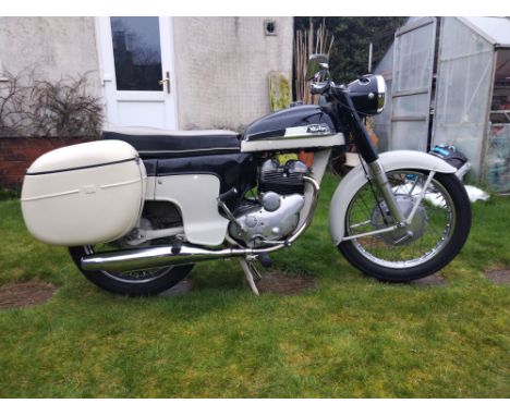 1961 Norton 350cc Navigator DeluxeRegistration no. LSV 413Frame no. 96464/19Engine no. 96464/19The Navigator was the first de