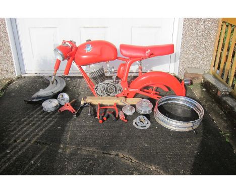 c.1956 MV Agusta ProjectRegistration no. UnregisteredFrame no. 633537Engine no. 632847Disappointed by the poor sales of its 1