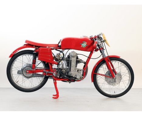c.1952 MV Agusta 123.5cc Monoalbero Racing MotorcycleFrame no. none visibleEngine no. none visible•Believed restored by Gianc