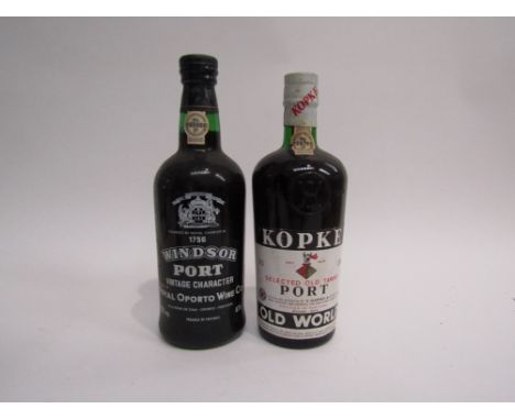 Kopke Selected Old Tawny Port and Old World, Windsor Vintage Character Port (2)