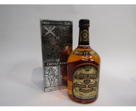 Chivas Regal 12 Years Old Blended Scotch Whisky, 1ltr, boxed