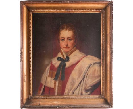 Manner of William Beechy (1753-1839), a portrait of Walter Butler, 1st Marquis of Ormond (1770-1820), oil on canvas, 75 cm x 
