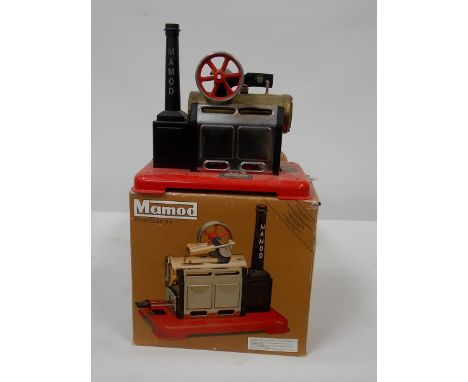 Mamod live static steam engine SP2, boxed.