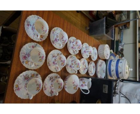 A Copeland Spode Dorothy Perkins pattern tea service.