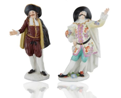 modelled after Peter Reinicke and J.J. Kaendler and based on Italian Commedia dell'Arte from the Duke of Weissenfels Series, 
