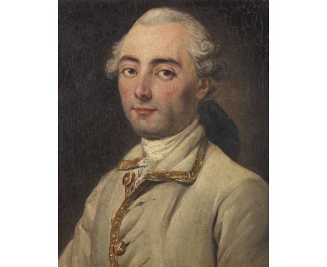 French School, 18th CenturyPortrait of a gentleman, tradtionally identified as Axl von Fersen (1755-1810), bust-length, in a 