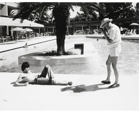 Michael Cooper (British, 1944)Portrait of Cecil Beaton and Keith Richards1/25Framed and glazed.34 x 44cm (13 3/8 x 17 5/16in)