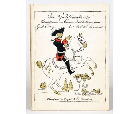 [Joachim Ringelnatz]. Die Schnupftabaksdose. Stumpfsinn in Versen und Bildern von Hans Bötticher und R. J. M. Seewald. Münche