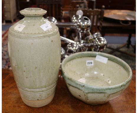 Collection of Richard Batterham studio pots