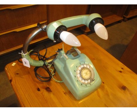 Steam Punk Telephone Lamp