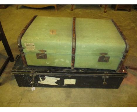 Two Vintage Trunks