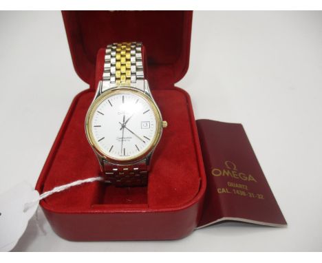 Gents Omega Seamaster Quartz Watch