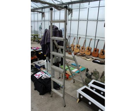 A MULTIFUNCTIONAL FOLDING ALUMINIUM LADDER 