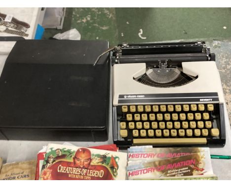 A VINTAGE SILVER-REED 'SEVENTY' TYPEWRITER 