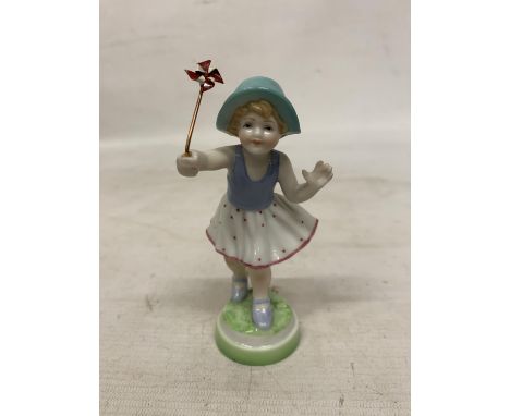 A ROYAL WORCESTER FIGURE DAYS OF THE WEEK SUNDAY GIRL 