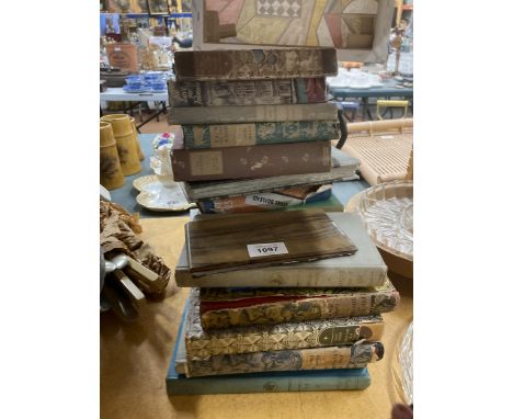 VARIOUS VINTAGE BOOKS TO INCLUDE GUARD YOUR DAUGHTERS, OVER THE REEFS, RAIN ON THE WIND, THE HILL OF LIGHT ETC 