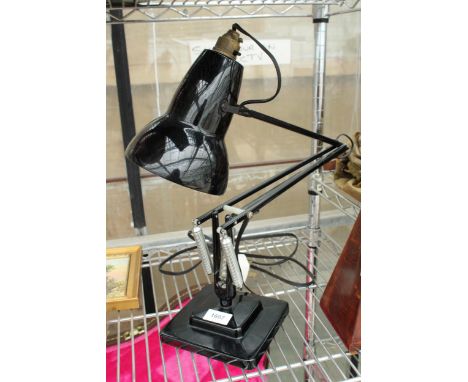 A VINTAGE TWO STEP HERBERT TERRY AND SONS ANGLE POISE LAMP 