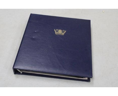 AN ALBUM CONTAINING ROYAL NAVY FIRST DAY COVERS 