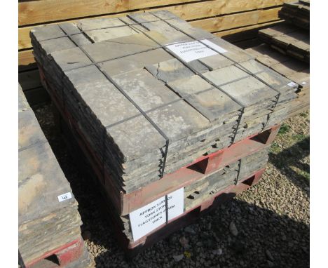 Approximately 11m² of York stone flagstone 25mm 