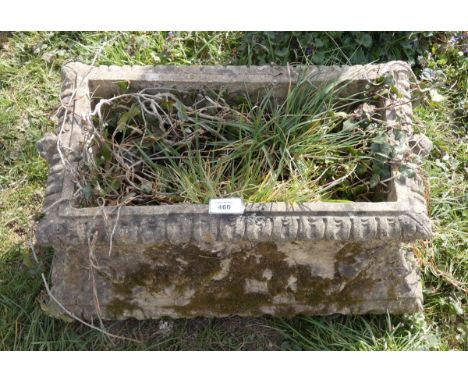 Stone trough planter - Height: 22cm 