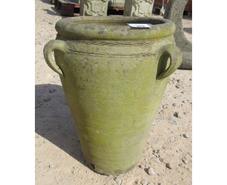 Terracotta urn - Height: 40cm