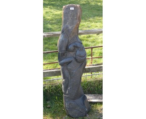 Large Shona tribal art sculpture - Height: 150cm