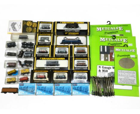 N Gauge Graham Farish and Minitrix and Peco: Graham Farish 5700 Pannier Tank 0-6-0 ex-GWR, Minitrix DB German Electric Engine