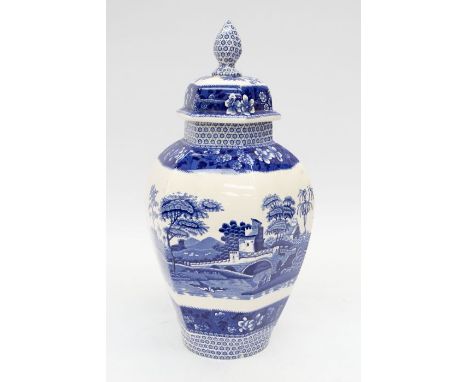 A large collection of Copeland Spode, blue and white china dinner and tea service consisting of tureens, small and large plat