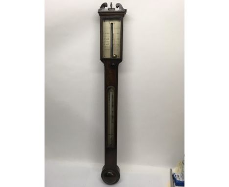 A stick barometer.