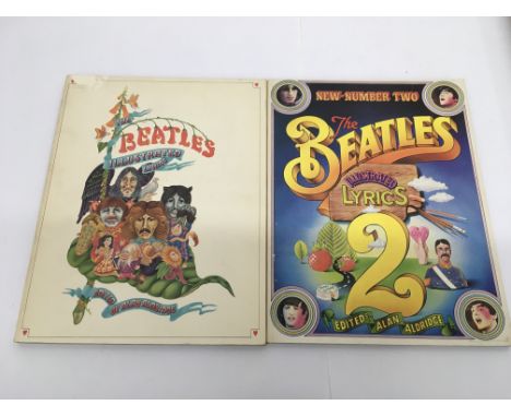 Two first edition Beatles illustrated lyric books by Alan Aldridge published by Macdonald 1969 and 1971 respectively plus a p