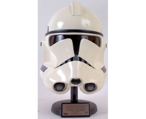 MASTER REPLICAS 1:1 SCALE STAR WARS HELMET; Revenge Of The Sith Star Wars Episode III Clone Trooper Helmet. Limited Edition 2