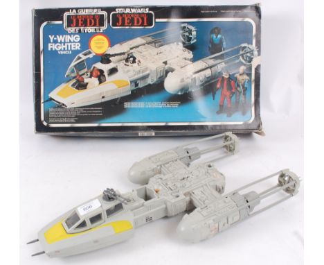 STAR WARS; An original vintage Palitoy Star Wars Y Wing Fighter within the original box. Appears to be complete and in good c