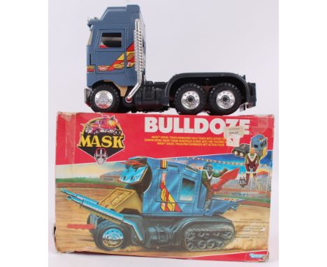 MASK; An original Kenner MASK ' Bulldoze ' playset, within the original box.