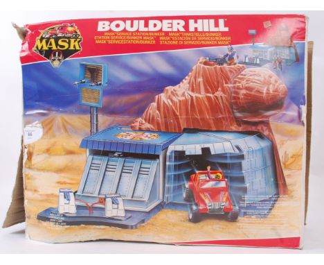 MASK; Original 1980's MASK Boulder Hill playset made by Kenner. Within the original box. Believed to be complete, the playset