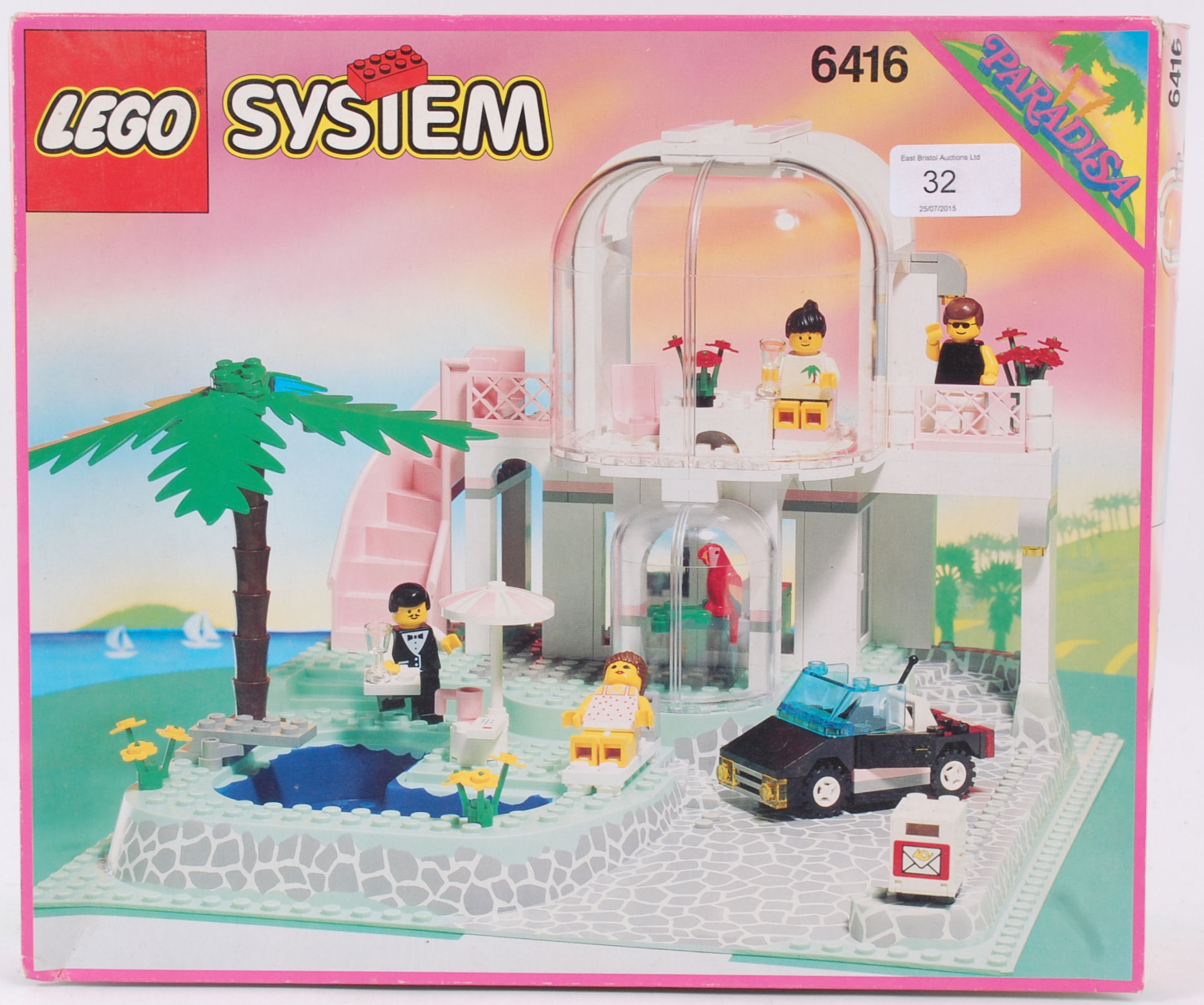 LEGO; An original vintage Lego System 6416 Paradisa set. Within the ...