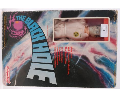 THE BLACK HOLE; An original vintage ' The Black Hole ' action figure doll, made by Pedigree under license from Walt Disney. 1