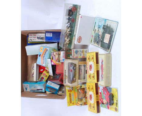 DIECAST; A fantastic lot of assorted mixed diecast, all boxed, to include; Brumm carriages, Dinky sets, Solido, Matchbox Mode