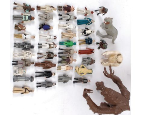 STAR WARS; A good quantity of 41x original Kenner Star Wars action figures, to include Leia, R2D2, Bib Fortuna and others. 41