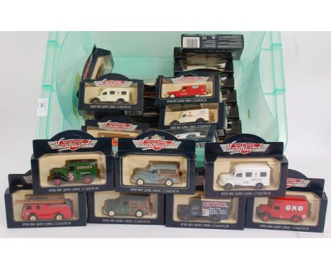 LLEDO; A collection of approx 30x Lledo Vanguards boxed 1:43 scale diecast model vehicles, each within the original box.