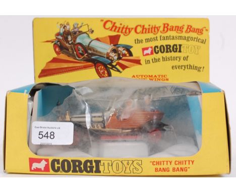 CORGI CHITTY CHITTY BANG BANG; An original vintage diecast model Corgi 266 Chitty Chitty Bang Bang, complete within the origi
