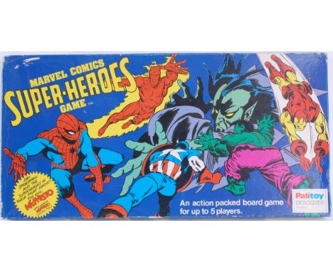 MARVEL SUPERHEROES; Original 1977 Palitoy Marvel Superheroes board game. Appearing to be complete and virtually unused. The M