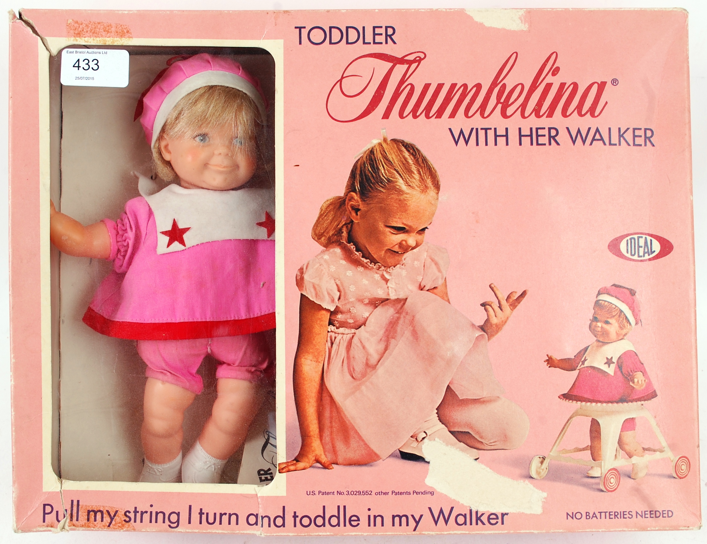 baby thumbelina doll with pull string