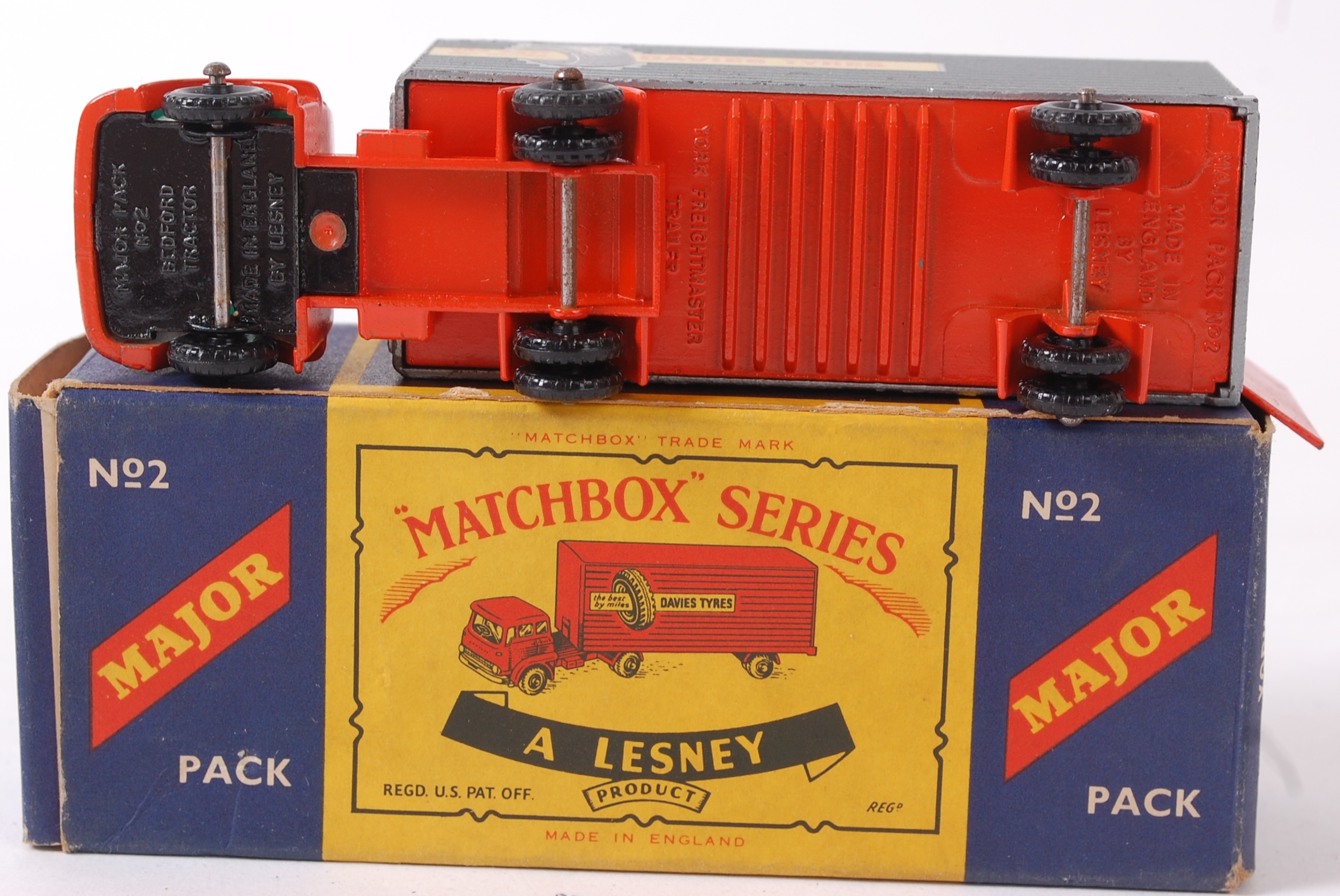 MATCHBOX LESNEY; An original vintage Matchbox Series Lesney M2 Major